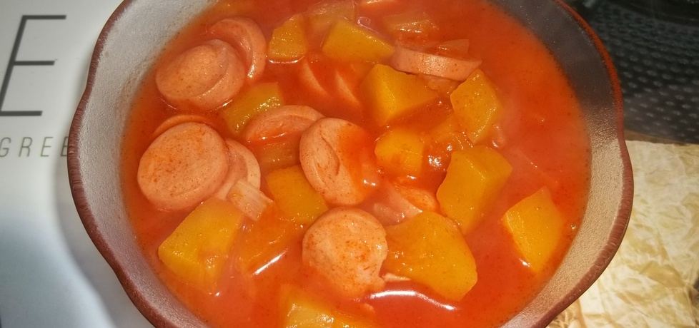 Dynia z parówkami w sosie pomidorowym (autor: gosia1988 ...