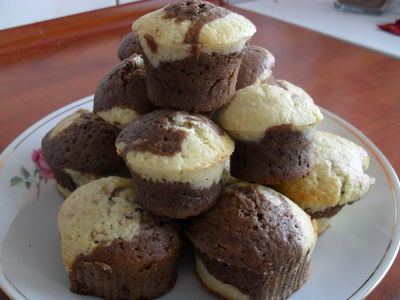 Łaciate muffinki