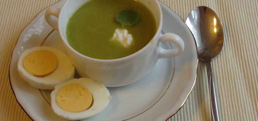 Zupa szparagowa z jajkiem (autor: pestka)