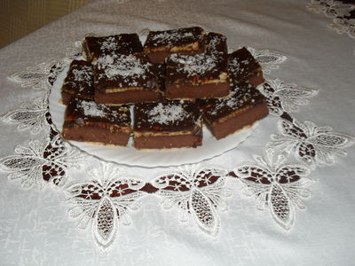 Ciasto kakaowe z kaszą manną