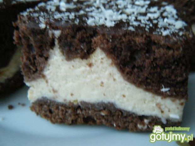 Przepis na ciasto kakaowe z serem