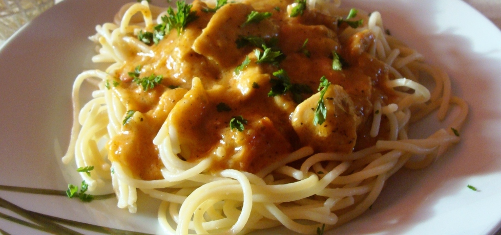 Spaghetti z serkiem mascarpone (autor: 2milutka)