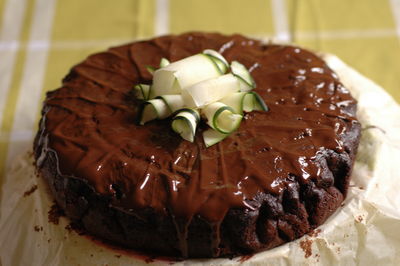 Cukiniowe ciasto czekoladowe