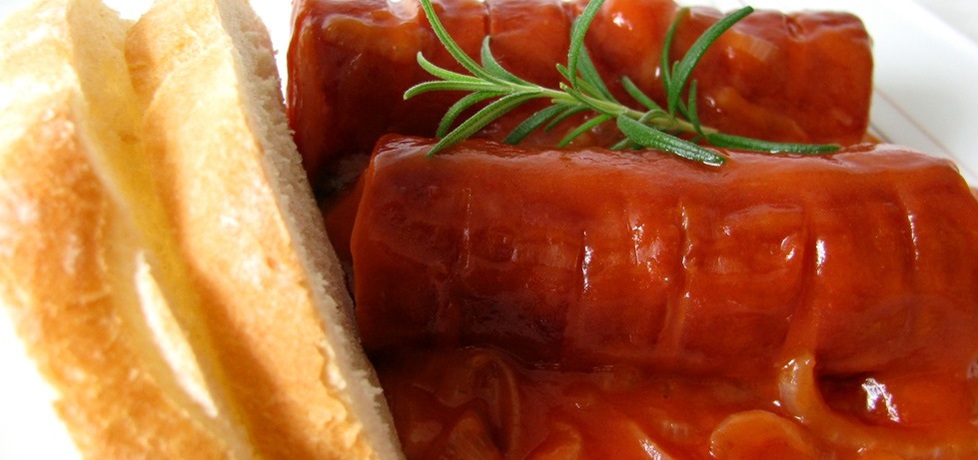 Kiełbaski w ostrym sosie pomidorowym (autor: panimisiowa ...