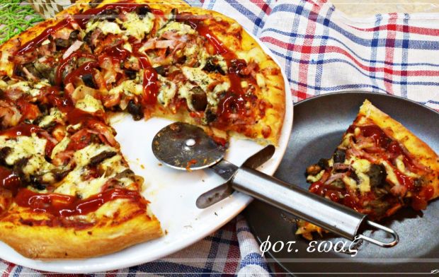Przepis  pizza na cieście maślankowym przepis
