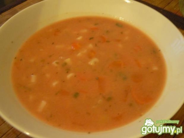 Przepis  zupa pomidorowa wg goofy9 przepis