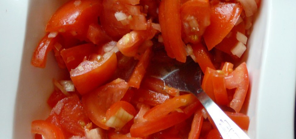 Surówka z pomidorów i cebulą (autor: elizat ...