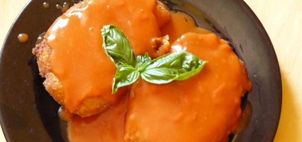 Kotleciki ziemniaczane z sosem pomidorowym (autor: kasiurek ...