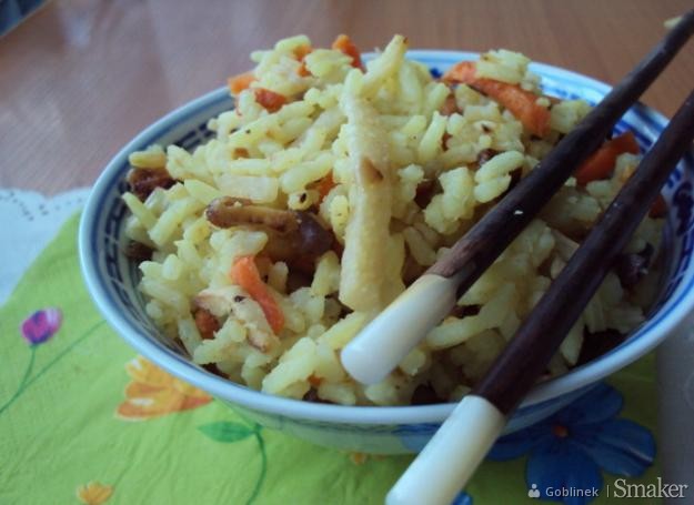 Tajski ryż z warzywami