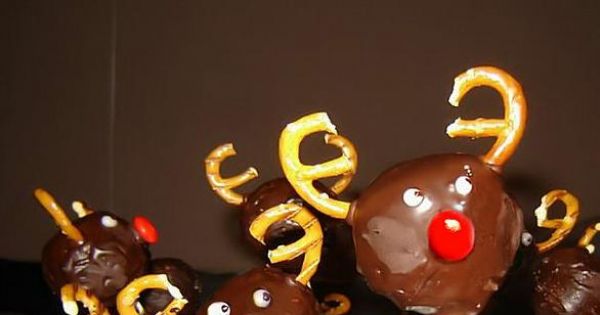 Przepis  cake pops-renifery- ciasteczkowe lizaki przepis