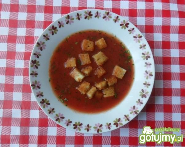 Przepis  szybka zupa pomidorowa przepis
