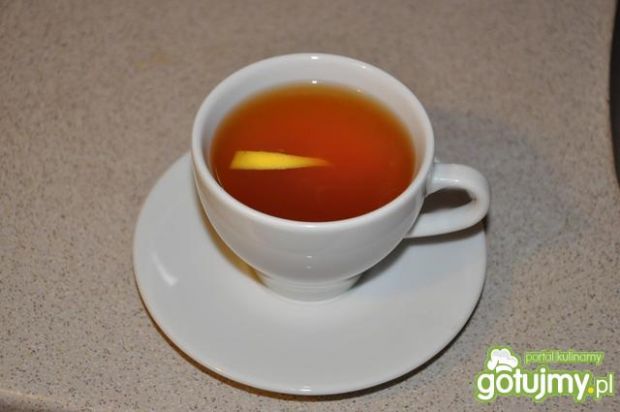 Przepis  herbata cynamonowo- cytrynowa przepis