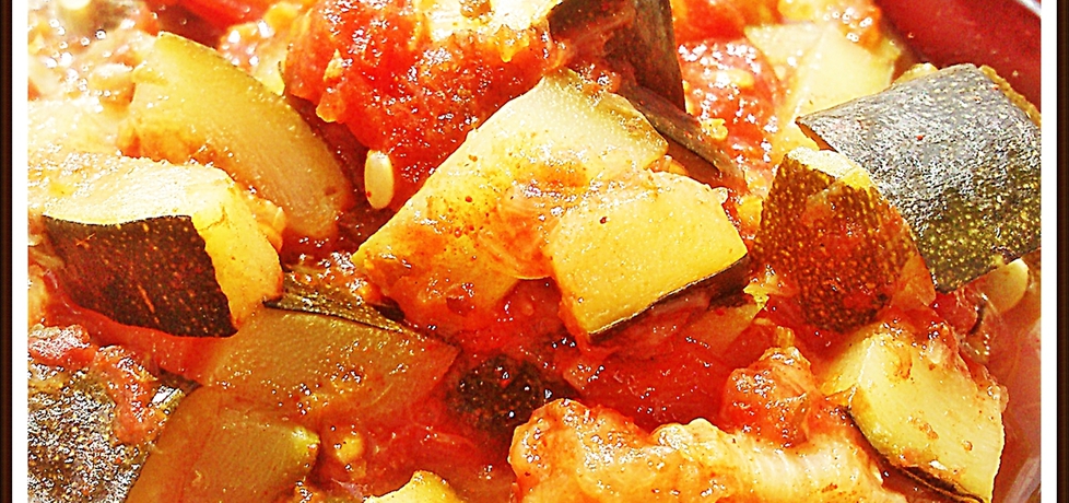 Cukinia z pomidorami (autor: sylwiasl)