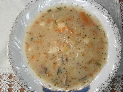 Zupa ziemniaczana z kiełbasą