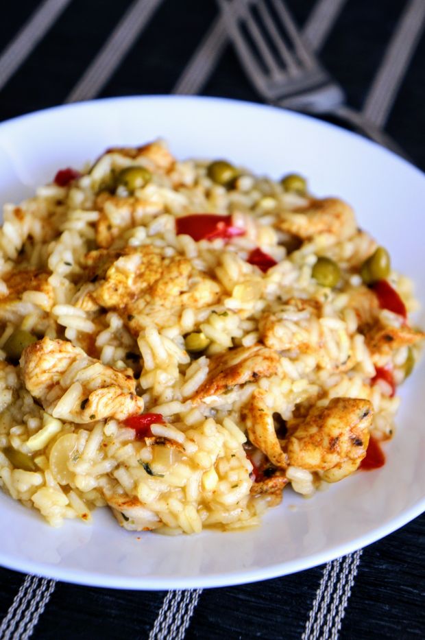 Przepis  szybki ryż z kurczakiem przepis