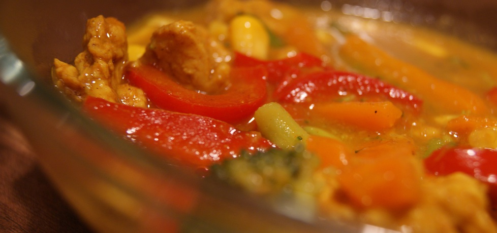 Kurczak z curry i kurkumą (autor: jolie)