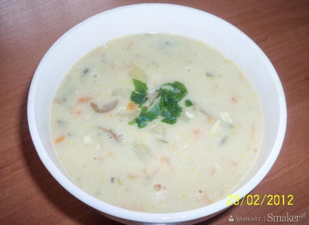 Zupa pieczarkowa