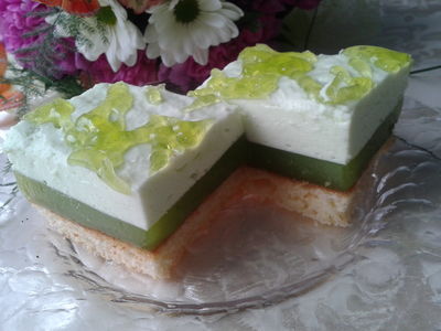 Ciasto z zieloną multiwitaminką