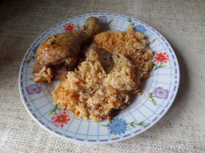 Kurczak z ryżem dla leniwych