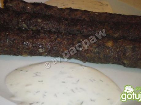 Przepis  kofta kebab z dziczyzny z sosem przepis