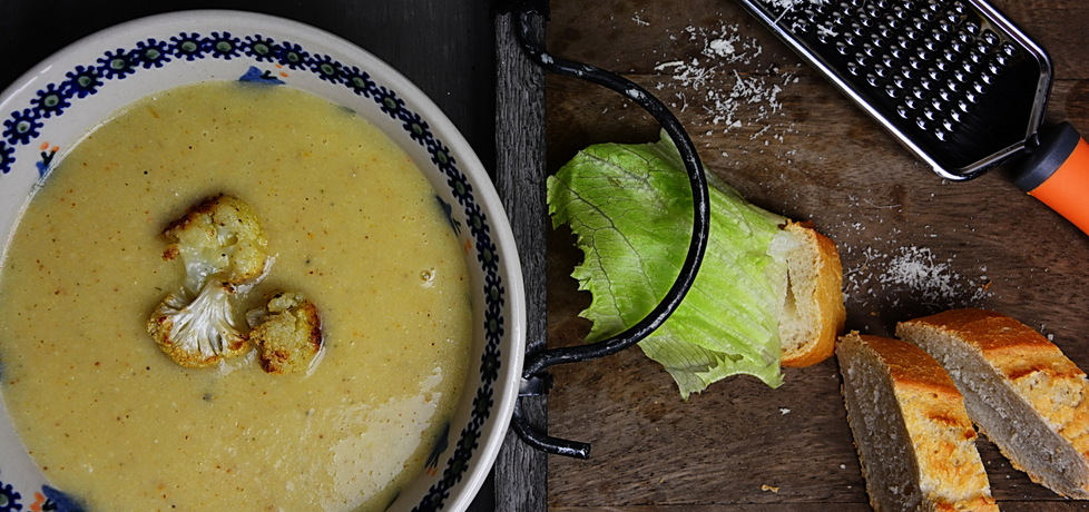 Zupa krem z kalafiora i parmezanu (autor: rng