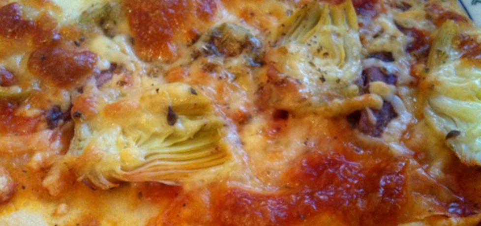 Pizza z karczochami i anchois (autor: agnieszka189 ...