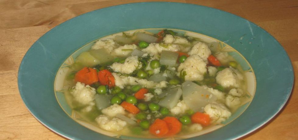 Wiosenna zupa jarzynowa z kluskami (autor: goofy9 ...