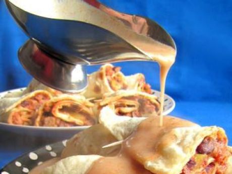 Przepis  kotlety mielone w tortilli przepis