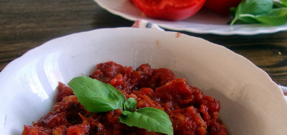 Sos pomidorowy zamiast keczupu (autor: slodkieniebo ...
