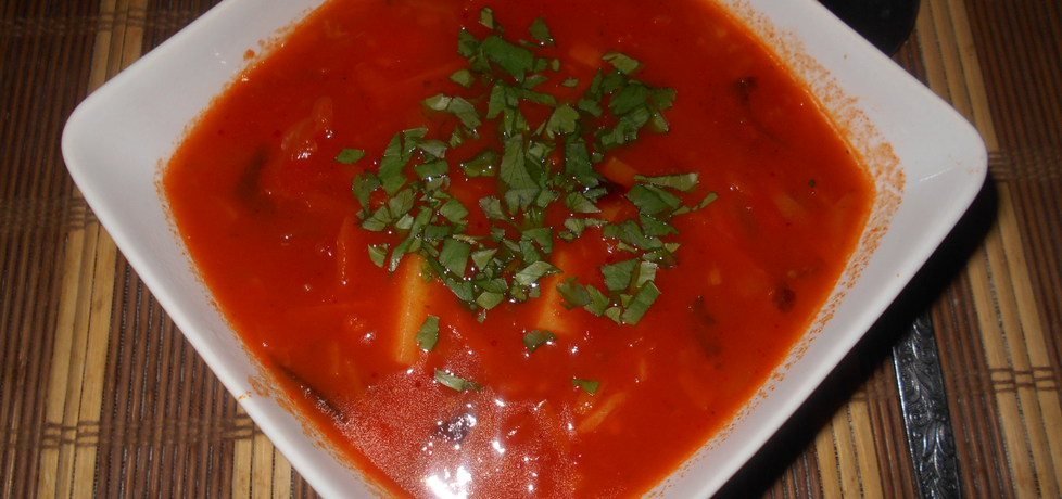 Zupa pomidorowa z ziemniakami (autor: beatris)