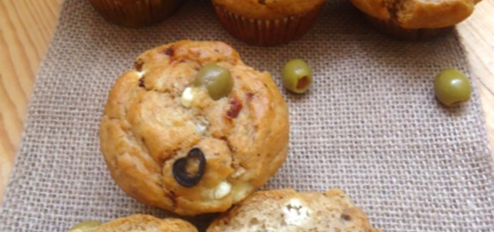 Pikantne muffiny z oliwkami i fetą (autor: ilka86)