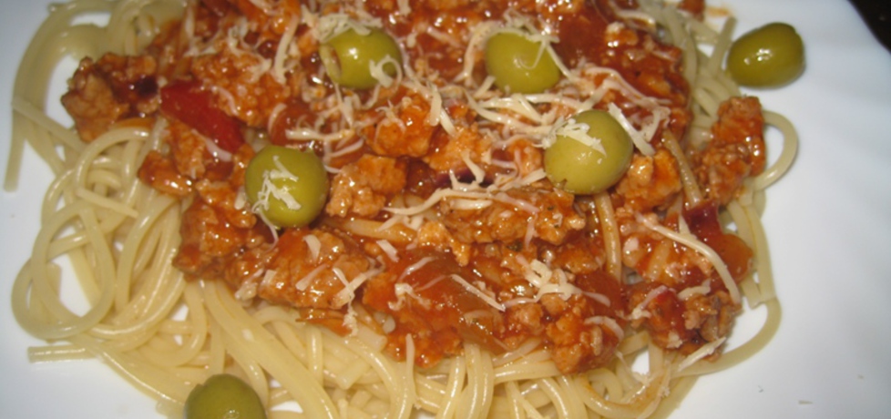 Spaghetti z oliwkami (autor: msmariusz)