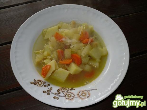 Przepis  zupa owocowo  warzywna przepis