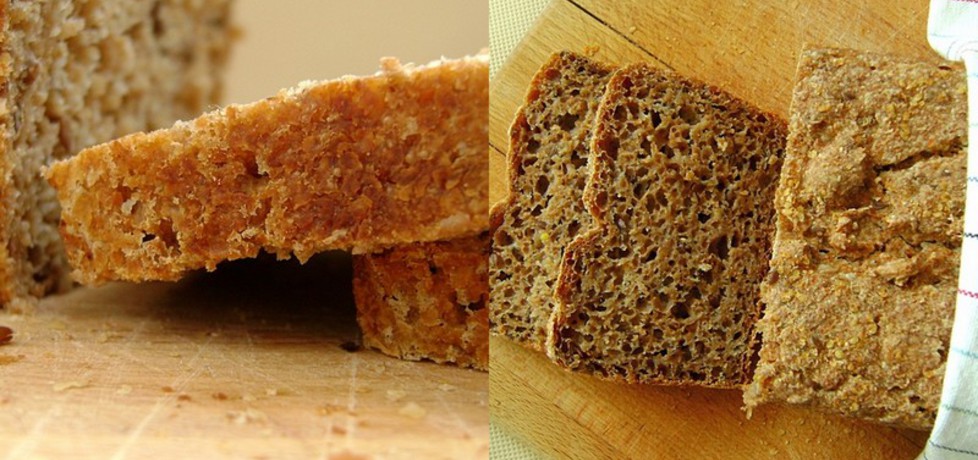 Chleb żytnio pszenny na zakwasie z siemieniem lnianym (autor ...