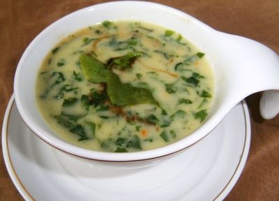 Zupa krem z sałatą