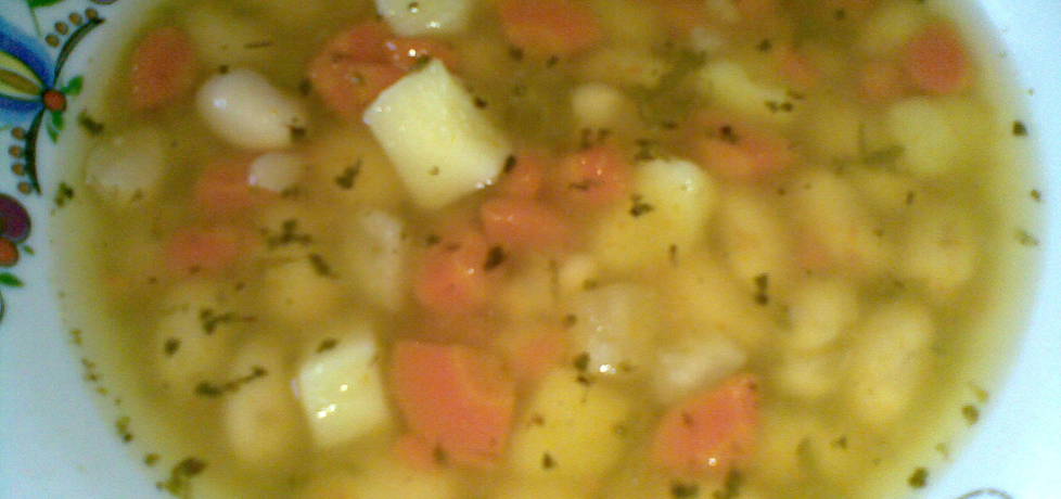 Zupa z białej fasoli i (autor: miroslawa4)