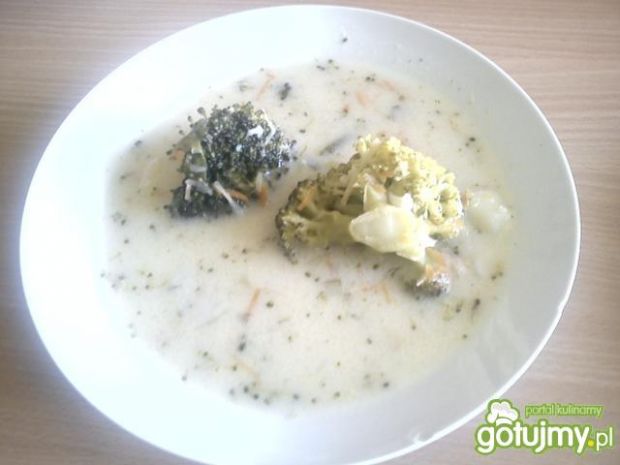Przepis  zupa brokułowa ze śmietaną przepis