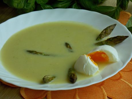 Przepis  zupa z zielonych szparagów przepis