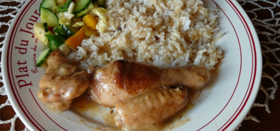 Orientalny kurczak z ryżem (autor: grazyna13)