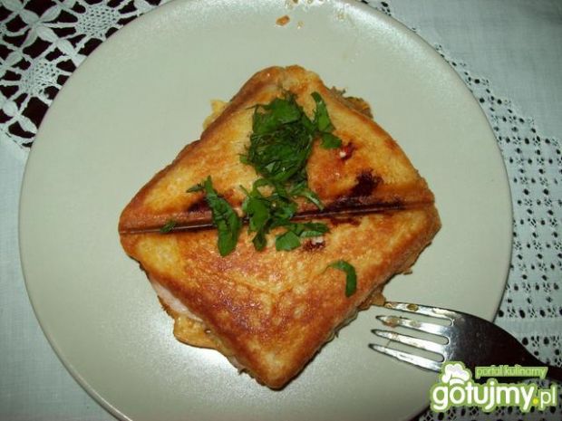 Przepis  tosty finezyjne z ananasem przepis