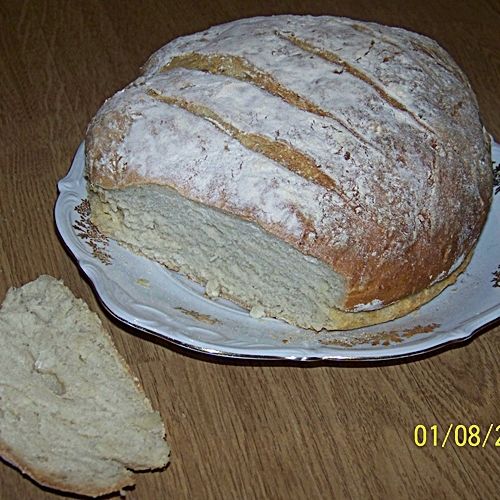 Przepis  chleb z pieczonymi ziemniakami przepis
