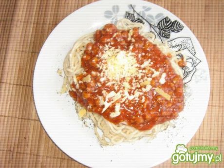 Przepis  spaghetii na szybko przepis