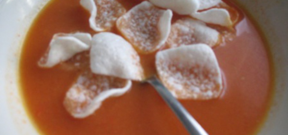 Kremowa zupa paprykowa z prażynkami (autor: anna169hosz ...