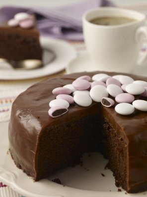 Tort kawowo-karmelowy  prosty przepis i składniki