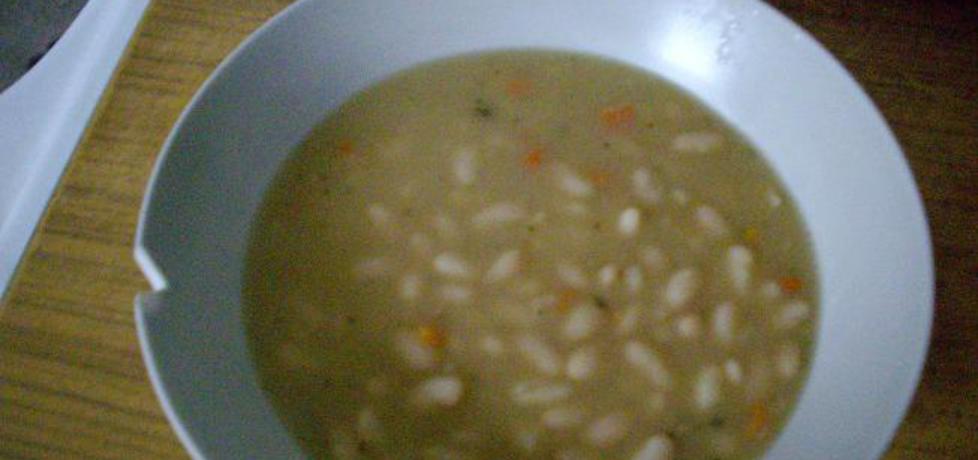 Zupa fasolowa z grzankami (autor: danutaprorok)