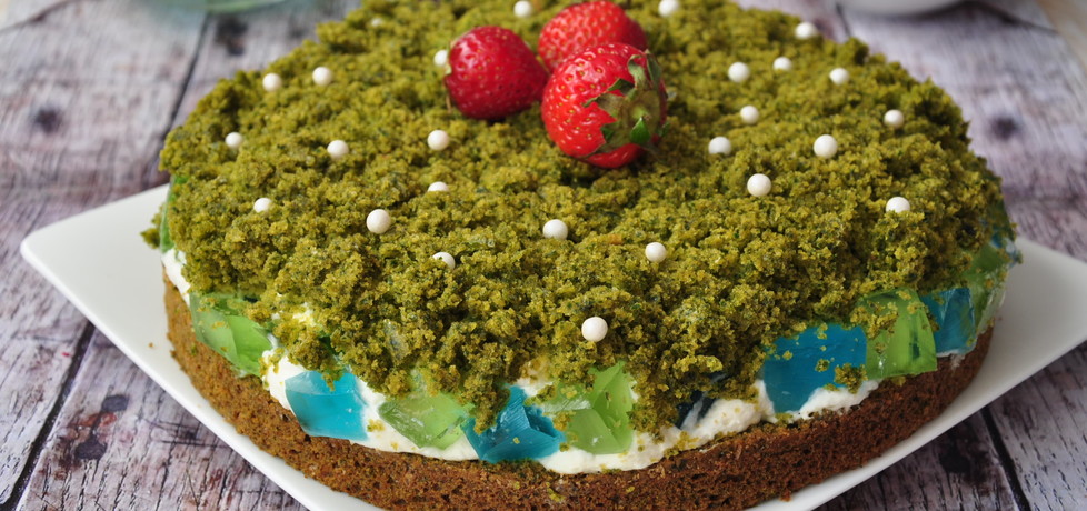 Kolorowe ciasto szpinakowe (autor: wiktoria29)