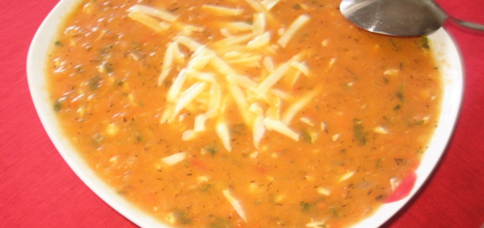 Zupa pomidorowo- serowa (autor: justynadzastus)