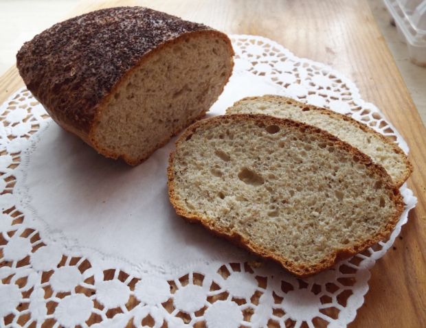 Przepis  chleb pszenno-owsiany z ziołami przepis