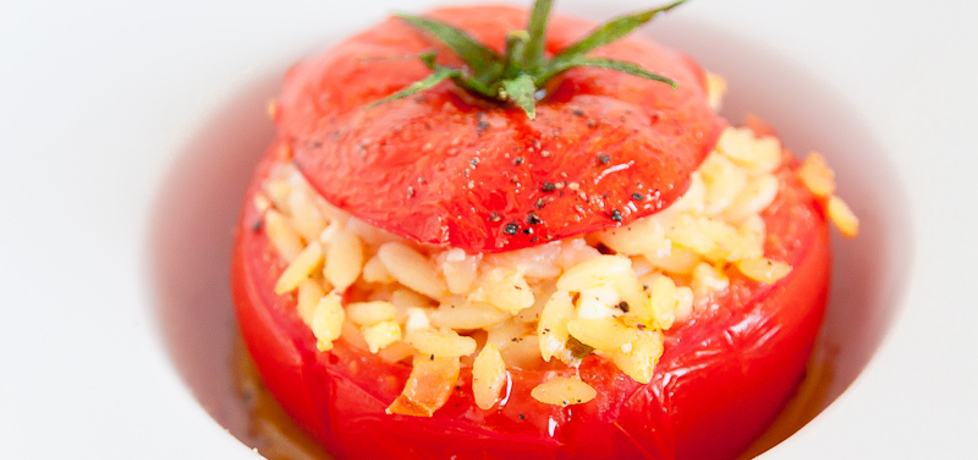 Pieczone, nadziewane pomidory (autor: sandra9)