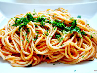 Spaghetti napoletana